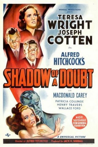 Locandina del film L'ombra del dubbio ( 1943 )