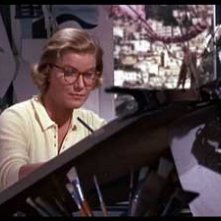 Barbara Bel Geddes in una immagine del film La donna che visse due volte ( 1958 )