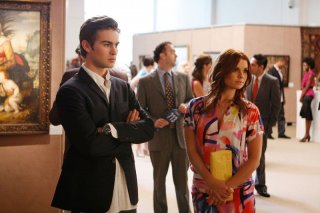 Chace Crawford (Nate) e Joanna Garcia (Bree) in una scena dell'episodio The Lost Boy di Gossip Girl