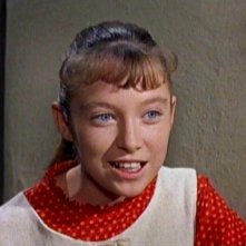 Primo piano di Veronica Cartwright in una scena del film Gli uccelli (1963 )
