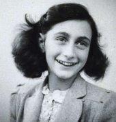 Una foto di Anne Frank
