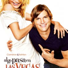 Il poster spagnolo di Algo pasa en Las Vegas