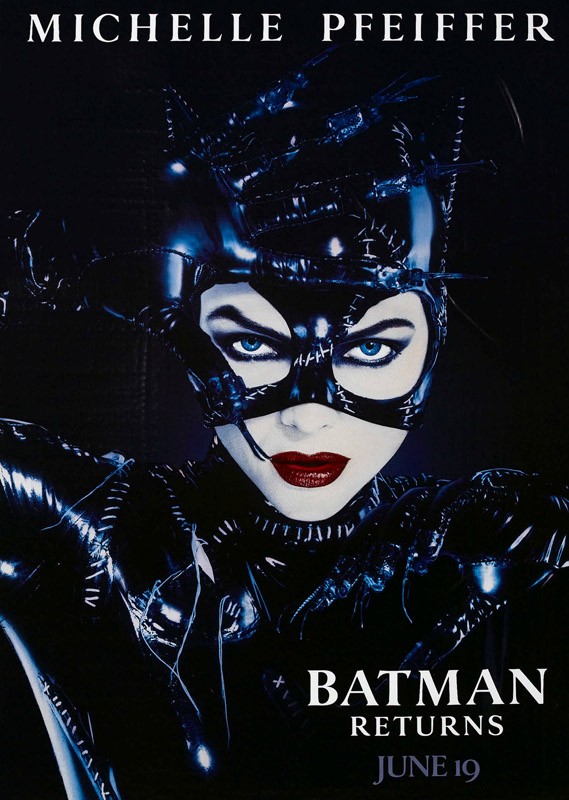 Il Character Poster Americano Di Catwoman Per Il Film Batman Il Ritorno 132082