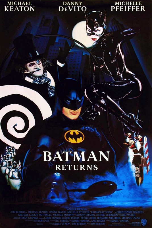 Il Poster Americano Del Film Batman Il Ritorno 132084