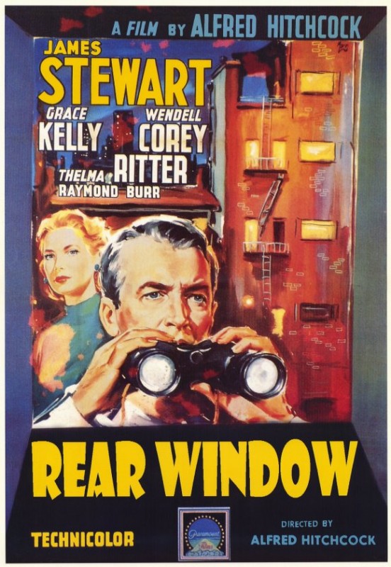 Locandina Del Film La Finestra Sul Cortile Rear Window Di Alfred Hitchcock 132049