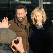 Luca Barbareschi e Natasha Stefanenko in un'immagine della terza stagione della serie tv Nebbie e delitti