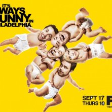 Un poster della stagione 5 di C'è sempre il sole a Philadelphia