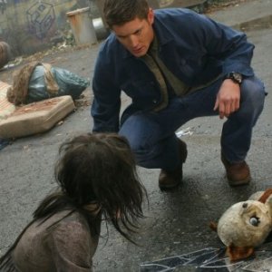 Jensen Ackles in una immagine dell'episodio The End di Supernatural