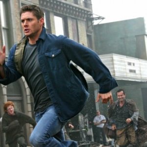 Jensen Ackles in una scena dell'episodio The End di Supernatural