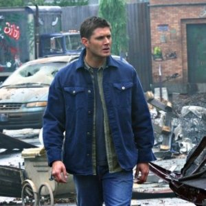 Jensen Ackles nell'episodio The End di Supernatural