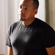 Hill Harper in una scena dell'episodio Epilogue di CSI New York