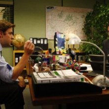 John Krasinski E Steve Carell In Una Scena Dell Episodio The Meeting Della Serie The Office 132386
