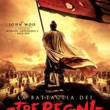 La locandina italiana de La battaglia dei tre regni