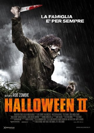 La locandina italiana di Halloween II