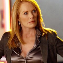 Marg Helgenberger in una scena dell'episodio Coup de Grace di CSI