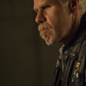Ron Perlman in una scena dell'episodio Albification di Sons of Anarchy