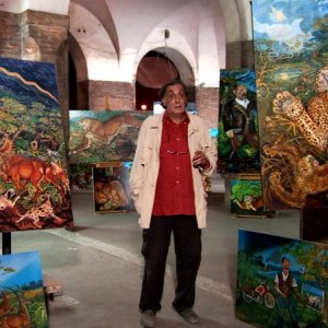 Flavio Bucci nel documentario Antonio Ligabue: fiction e realtà