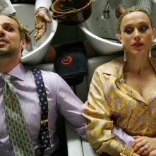 Francesco Montanari e Gabriella Pession in una scena del film Oggi Sposi