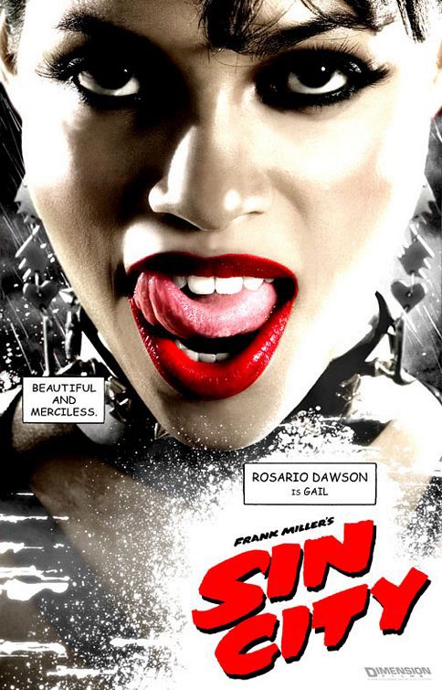 Il Character Poster Di Gail Nel Film Sin City 132928
