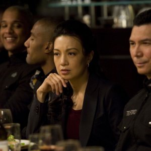 Ming-Na in un momento delle premiere di Stargate Universe