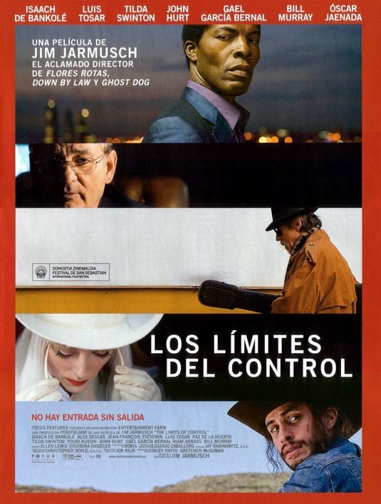 Nuovo Poster Spagnolo Per Il Film The Limits Of Control 132651