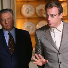 Renato Pozzetto e Filippo Nigro in una scena del film Oggi Sposi