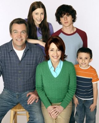 Una foto promozionale del cast della serie The Middle
