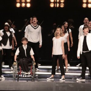 Una scena dell'episodio Takedown della serie Glee