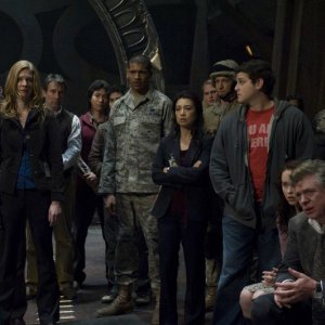 Una scena della premiere di Stargate Universe