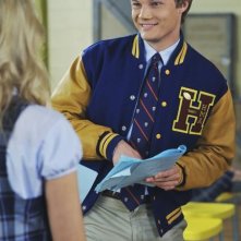 Chuck Hittinger in una scena dell'episodio The Three Musketeers della serie Jonas