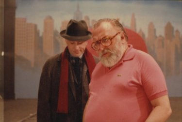 Sergio Leone e Robert De Niro sul set di C'era una volta in America ©Angelo Novi /Cineteca di Bologna