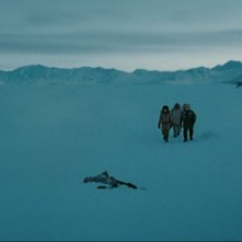 Una suggestiva scena di Whiteout - Incubo bianco
