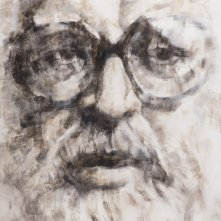 Uno splendido ritratto di Sergio Leone realizzato da sua figlia, l'artista Francesca Leone.