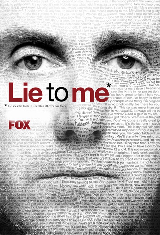 Un Poster Per La Serie Tv Lie To Me 133155