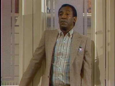 Bill Cosby in una scena dell'episodio Mr Fish della serie I Robinson