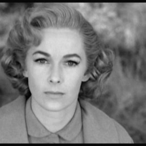 Primo piano di Vera Miles in una scena del film Psycho ( 1960 )