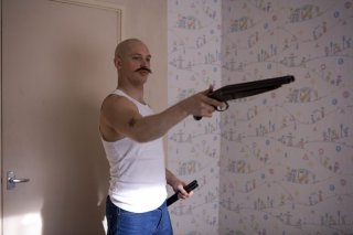 Tom Hardy in un'immagine di Bronson