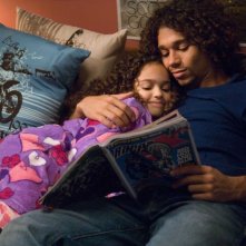 Corbin Bleu e Madison Pettis in una scena del film Free Style