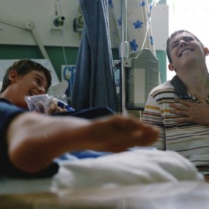 Eugene Byrne con Josh Bolt in The Be All And End All