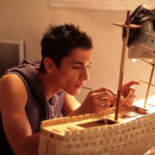 Giulio Beranek in una scena del film Marpiccolo