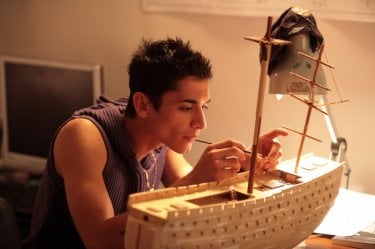 Giulio Beranek in una scena del film Marpiccolo