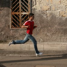 Giulio Beranek in una sequenza del film Marpiccolo