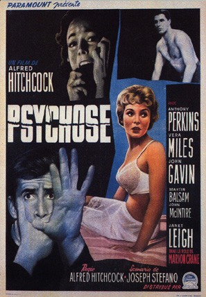 Locandina Francese Del Film Psycho 133467