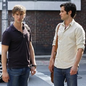 Nate Archibald (Chace Crawford) e Dan Humphrey (Penn Badgley) in una scena dell'episodio Dan de Fleurette della stagione 3 di Gossip Girl
