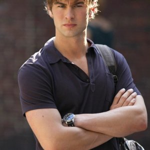 Un serioso Nate Archibald (Chace Crawford) in una scena dell'episodio Dan de Fleurette della stagione 3 di Gossip Girl