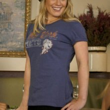 Una sorpresa Olivia Burke (Hilary Duff) in una sequenza nell'episodio Dan de Fleurette della stagione 3 di Gossip Girl