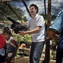 Sul set del film Sotto il Celio Azzurro (2009)