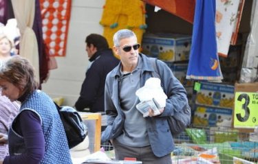 Sulmona: George Clooney sul set di A Very Private Gentleman