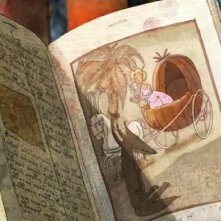 Una scena del cartoon Nat e il segreto di Eleonora