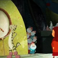 Una scena del cartoon Nat e il segreto di Eleonora, in cartellone al Festival del Film di Roma 2009
